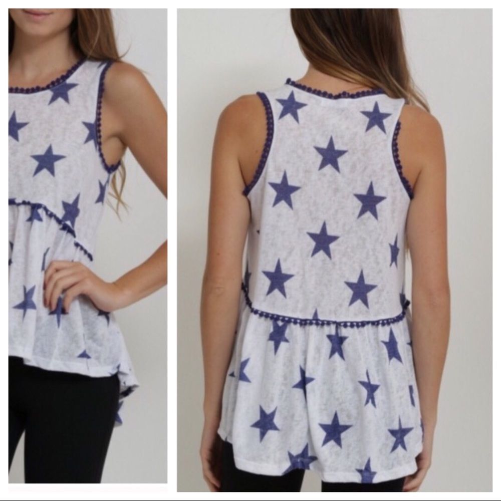 BABY DOLL SLEEVELESS TOP SIZE SMALL NWT⭐️ - Picture 4 of 8